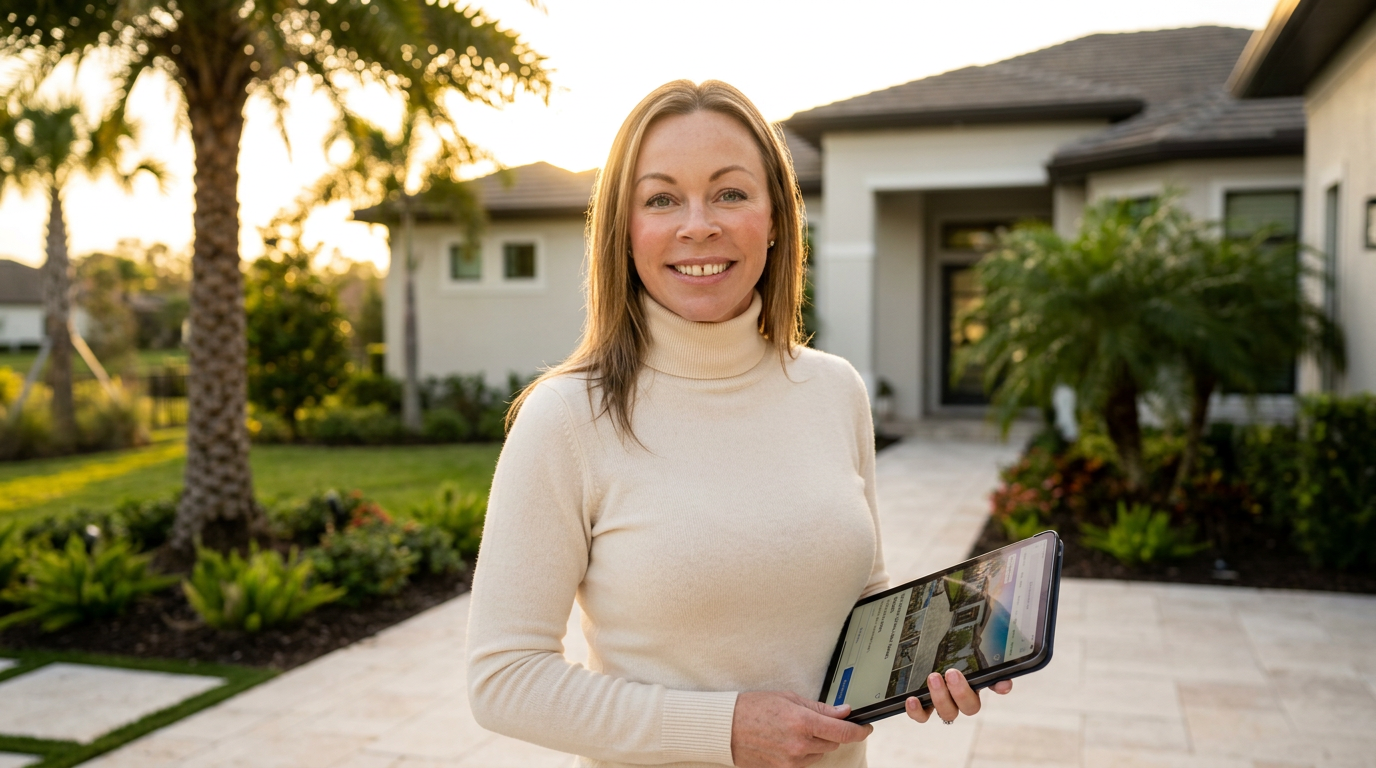 Jamy Mitchell at a Florida property